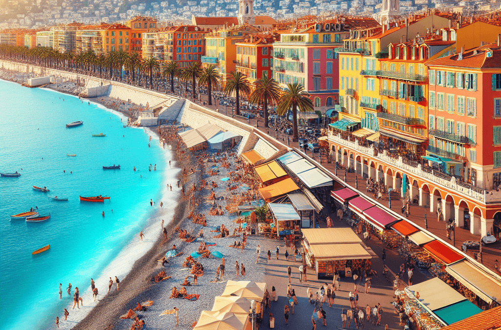 “Esplorando l’attrazione iconica di Nizza: La Promenade des Anglais”